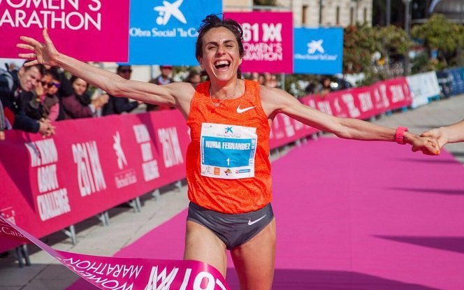 Nuria Fernández atletismo