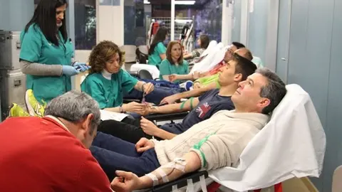 donantes de sangre