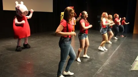 Baile infantil Manchaventura