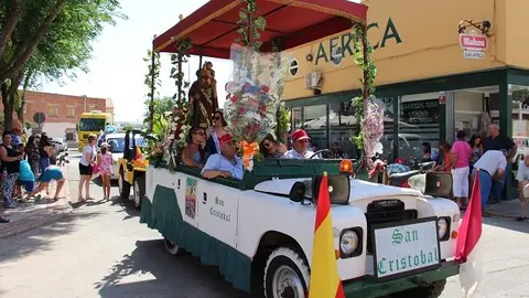 Desfile camiones San Crist&oacute;bal