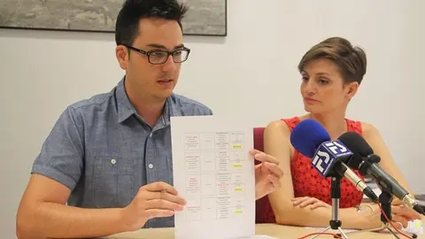 Pedro Arrabales y Vanessa S&aacute;ez