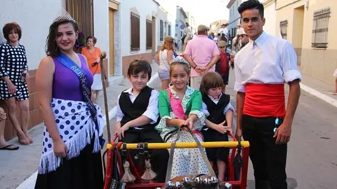 Pasacalles a caballo Casqueral