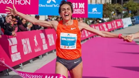 Nuria Fern&aacute;ndez atletismo