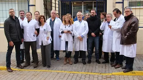 Concentraci&oacute;n m&eacute;dicos centro de salud