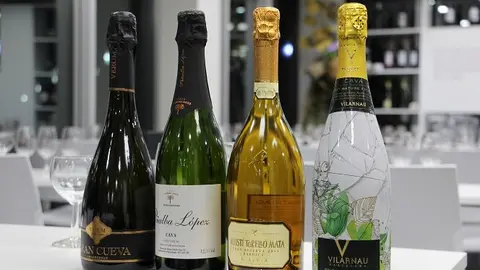 botellas vino espumoso