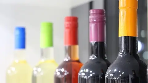 Botellas de vino