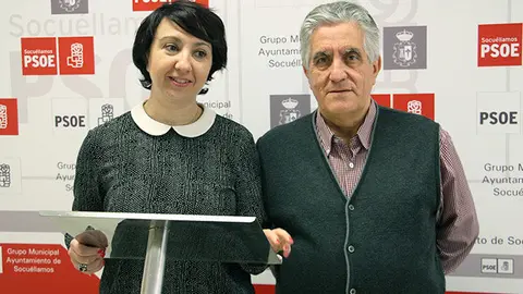 Elena Garc&iacute;a y Juan Manuel Medina