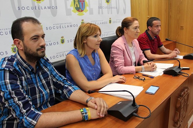 Cobo, Ana Losa, Pruden Medina y Jordi López