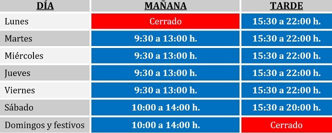 HORARIOS2