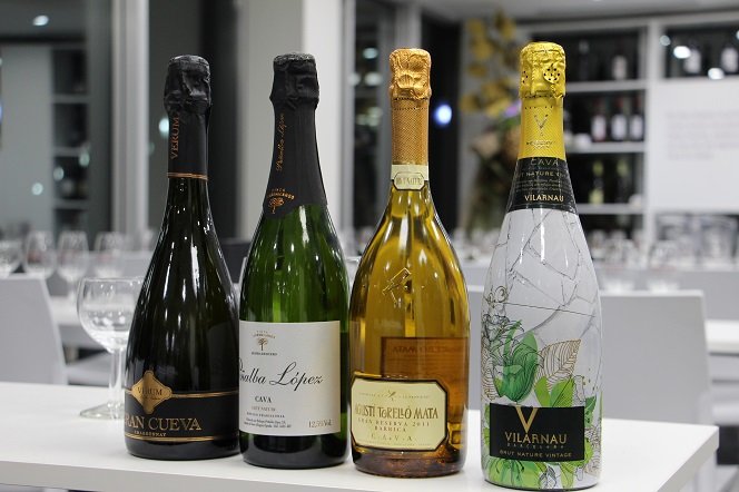 botellas vino espumoso