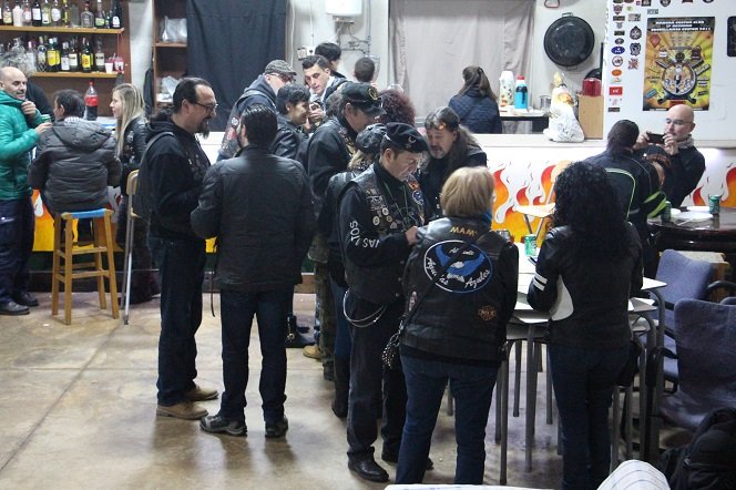 Mancha Custom Club moto motero