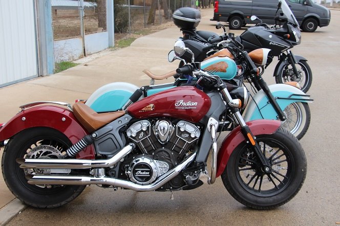Mancha Custom Club moto motero